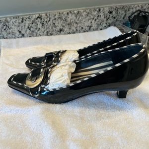 Manolo Blahnik patent leather pumps